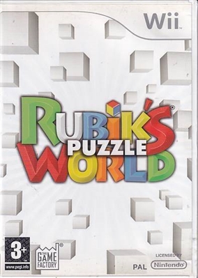 Rubiks Puzzle World - Nintendo Wii (B Grade) (Genbrug)